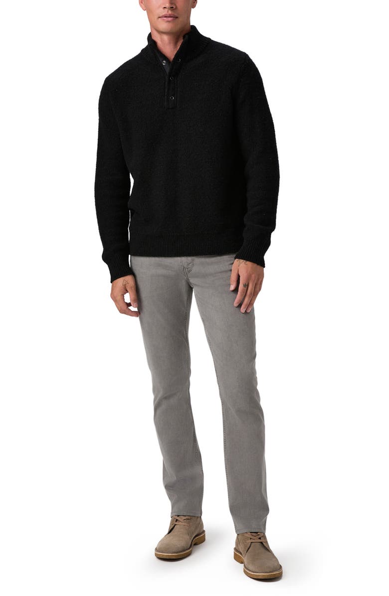 PAIGE Normandie Straight Leg Jeans, Alternate, color, Vintage Granite Peak