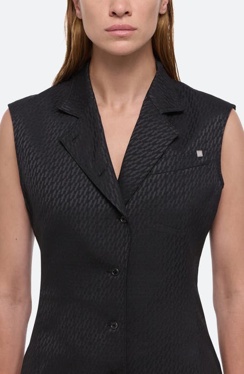 Helmut Lang Modest Logo Jacquard Vest