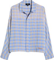 Represent Santa Monica Flannel Button-Front Shirt
