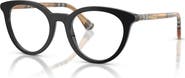 Burberry 50mm Round optical glasses