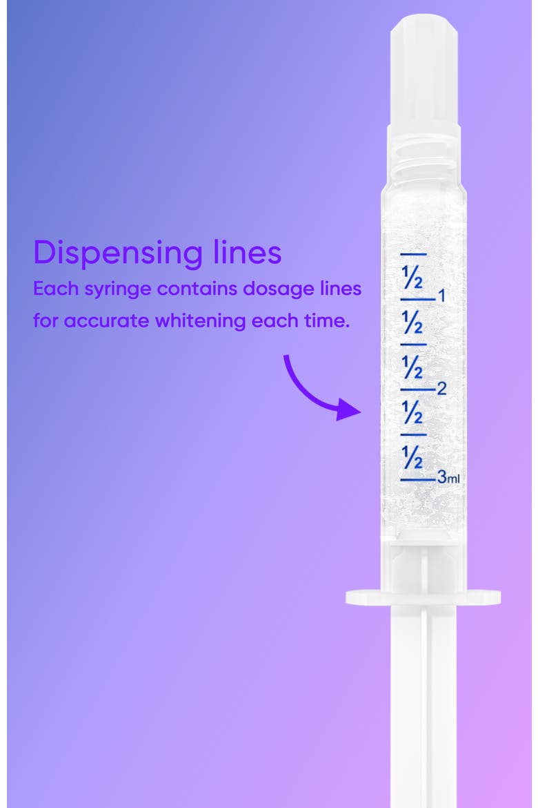 Teeth Whitening Gel Refill Pack with 35% CP, Alternate, color, White