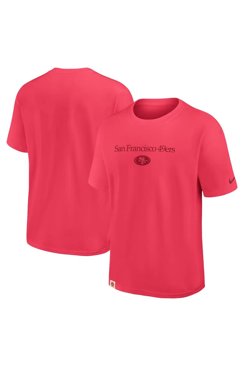 Men's Nike Scarlet San Francisco 49ers Glory Max90 T-Shirt, Main, color, Scarlet
