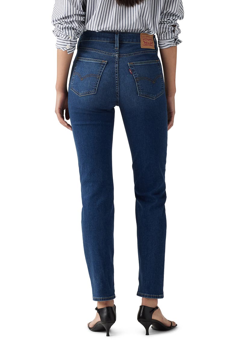 724™ Ripped High Waist Straight Leg Jeans, Alternate, color, KNOW WHEN