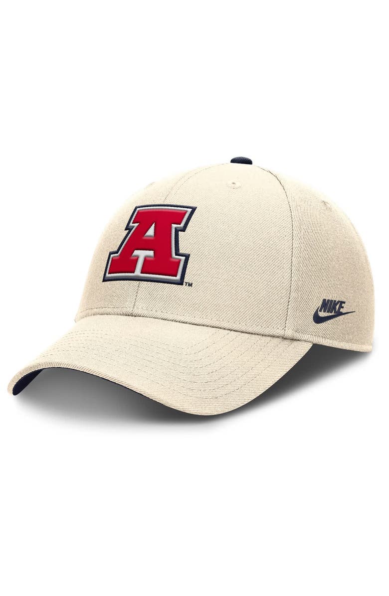 Nike Men's Nike Natural Arizona Wildcats Rise Legacy Adjustable Hat, Main, color, Natural