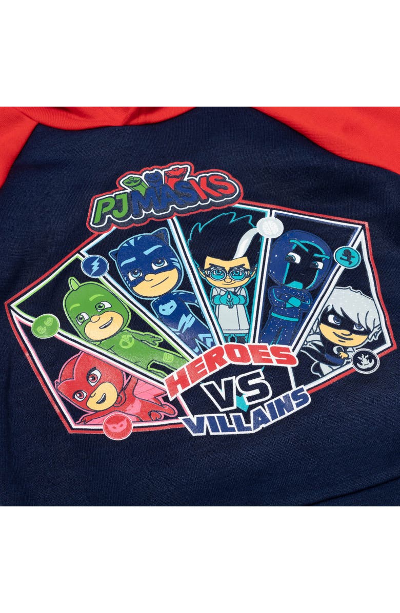 PJ MASKS Fleece Hoodie & Pants Set, Alternate, color, Blue