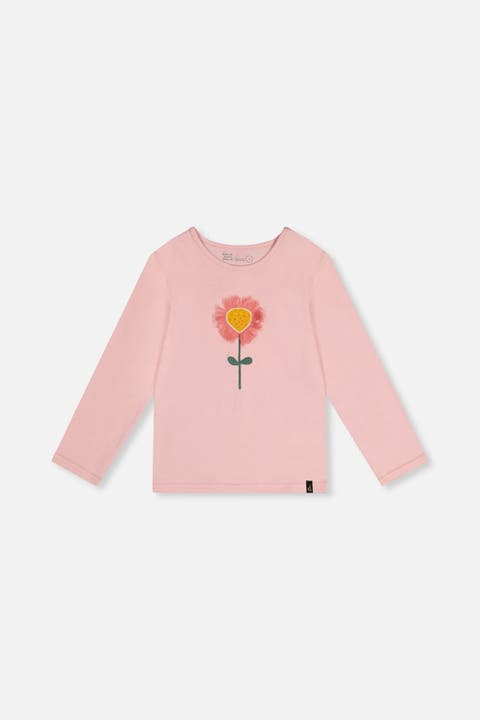 Whimsical Organic Cotton Long Sleeve T-Shirt