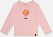 Deux par Deux Whimsical Organic Cotton Long Sleeve T-Shirt