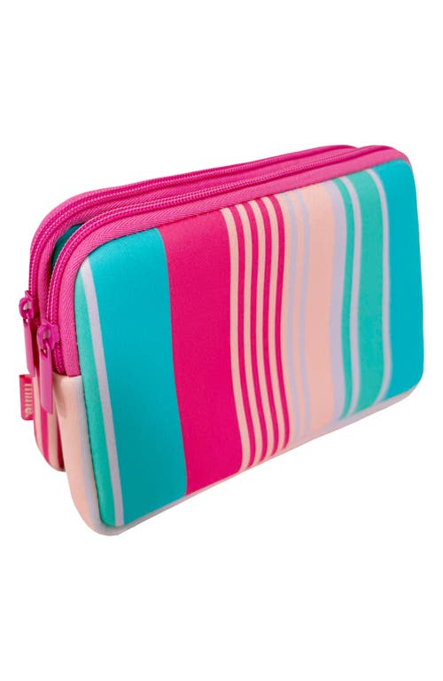 Mytagalongs Rectangular Double Zip Cosmetics Pouch