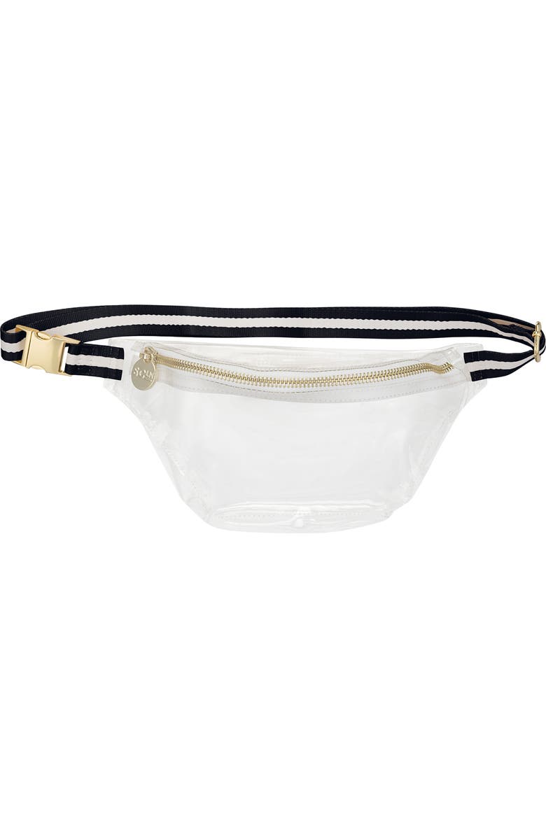 Stoney Clover Lane Stadium Clear Belt Bag, Main, color,