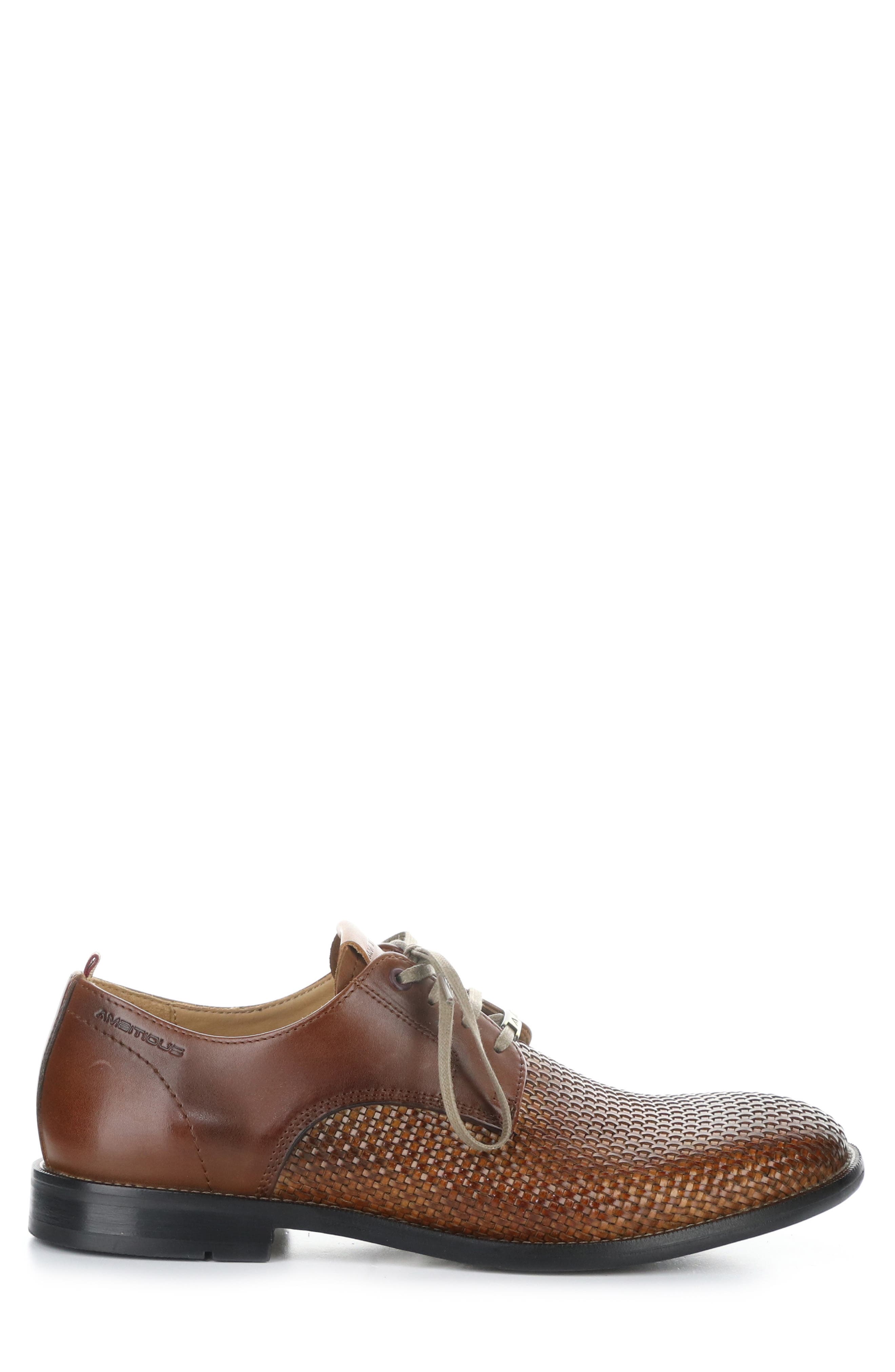 Ambitious 13415 Plain Toe Derby, Alternate, color, Camel Leather