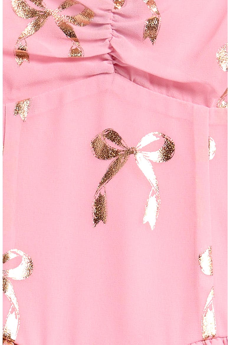Kids' Peri Floral Party Dress, Alternate, color, ROSE