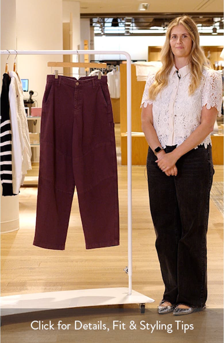 Drew Wide Leg Jeans, sales video thumbnail