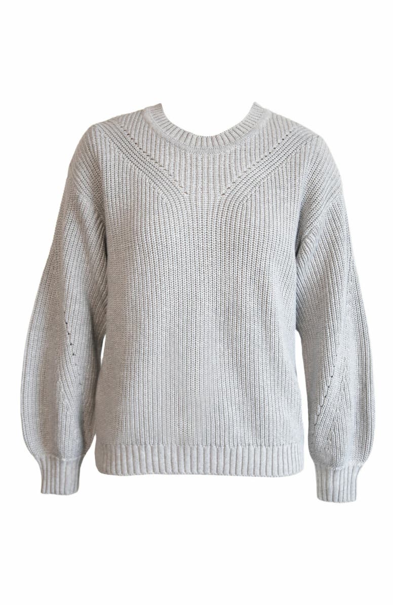 ABLE Sarah Billow Sleeve Sweater, Alternate, color, 