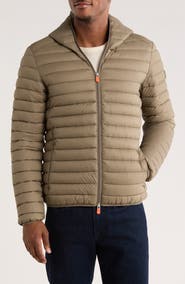 Save The Duck Daniele Water Resistant Hooded Puffer Jacket
