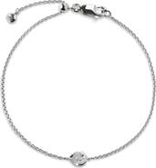 Monica Vinader Lab Grown Diamond Pear Bracelet