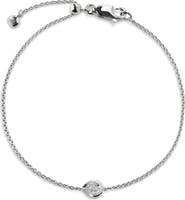Monica Vinader Lab Grown Diamond Pear Bracelet