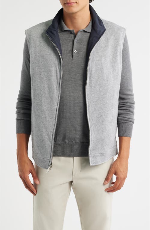 Aurélien Reversible Insulated Resort Vest In Blue