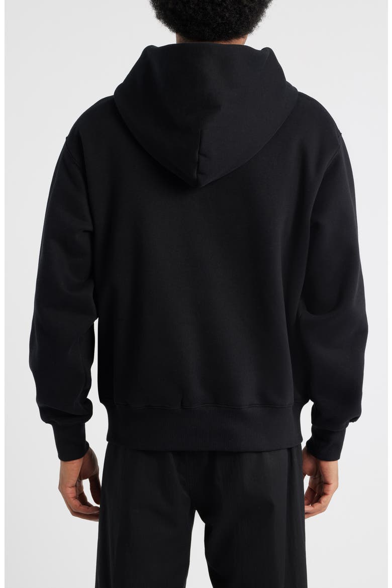 Impact Zip Graphic Hoodie, Alternate, color, BLACK