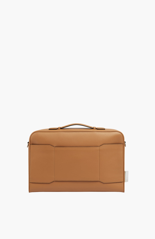 Aviteur Cristallo Soft Laptop Briefcase In Brown
