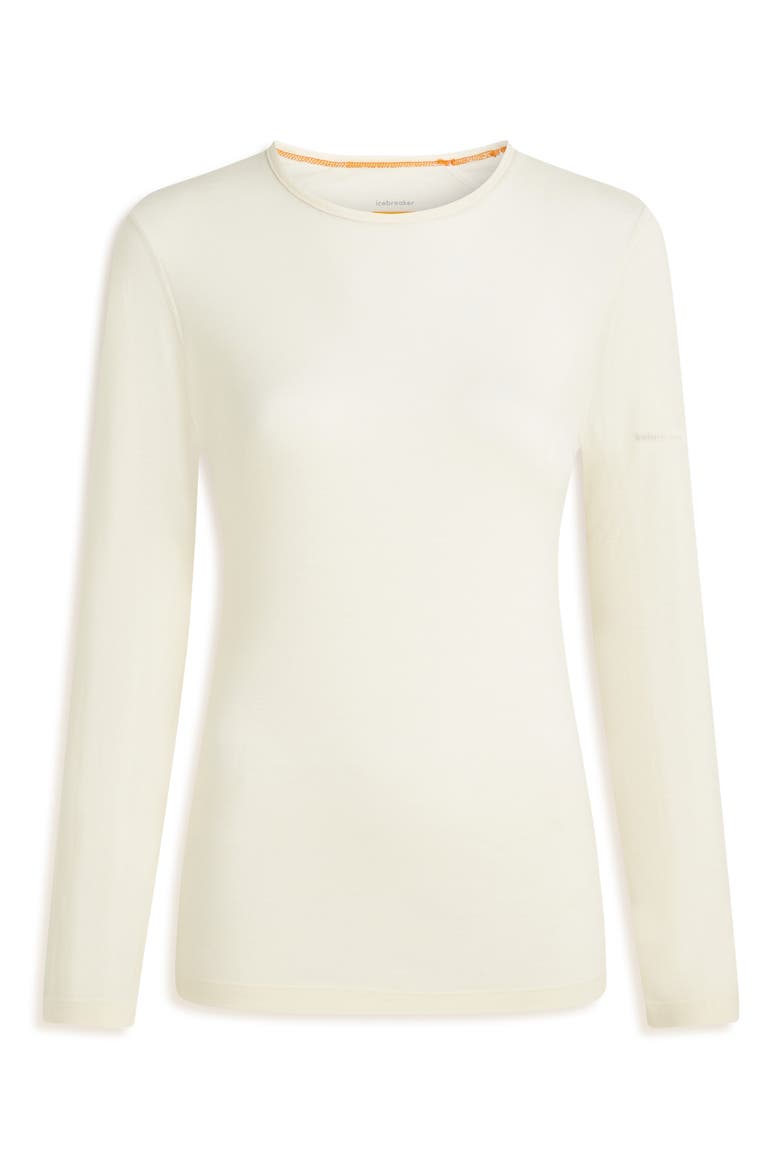 Oasis Long Sleeve Merino Wool Top, Alternate, color, UNDYED