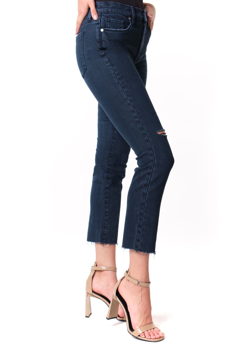 The Madison Ripped Straight Leg Jeans, Alternate, color, ON A ROLL