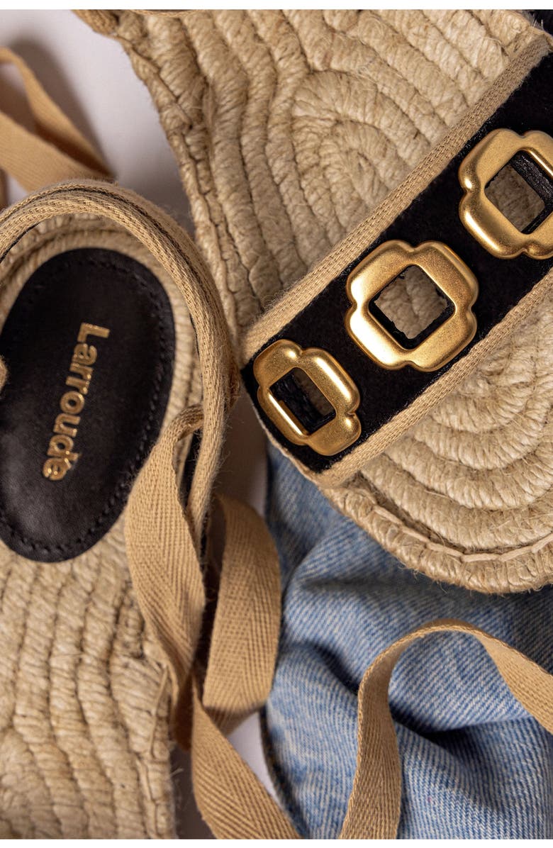 Larroudé Milan Espadrille Platform, Alternate, color,