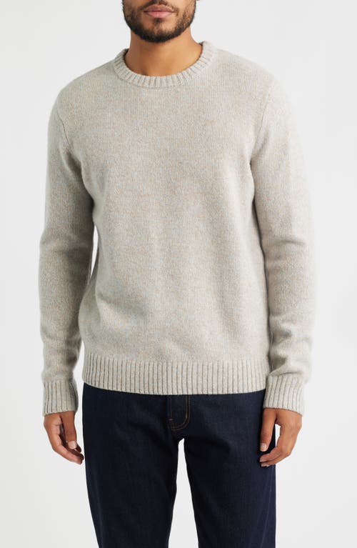 James Campbell Girvan Merino Wool Sweater In Gray