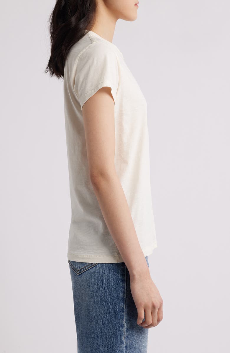 rag & bone Seashell Cotton Graphic T-Shirt, Alternate, color, Ivory/ Turtle Dove