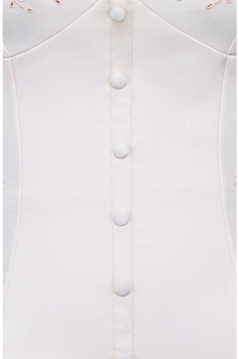 Sophine Embroidered V-Neck Top, Alternate, color, PINK