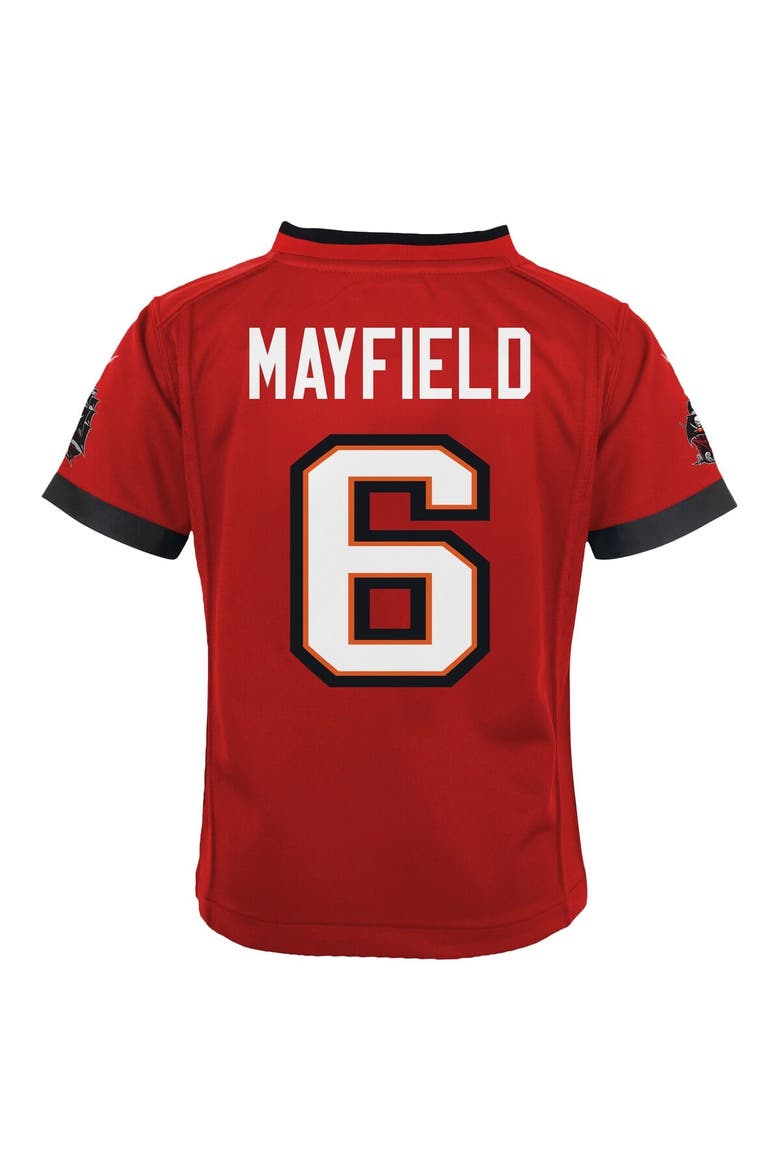 Preschool Nike Baker Mayfield Red Tampa Bay Buccaneers Team Player Game Jersey, Alternate, color, Red