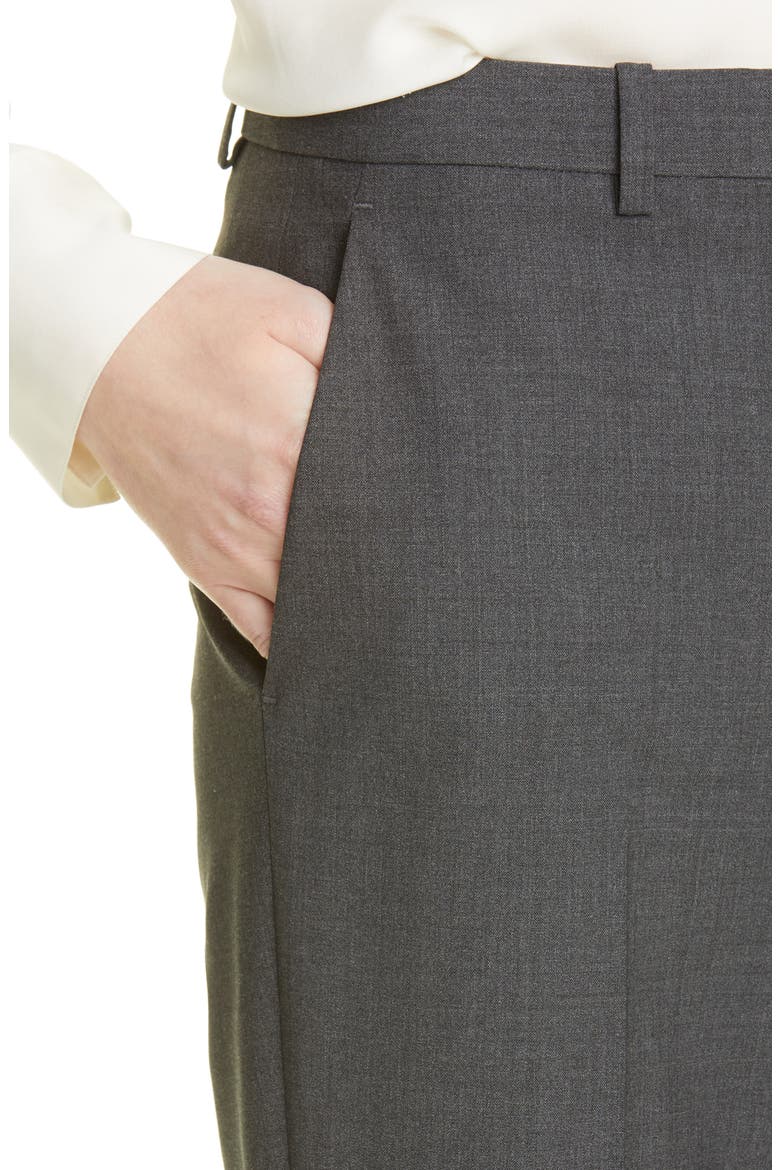 Demitria 2 Stretch Good Wool Suit Pants, Alternate, color, CHARCOAL