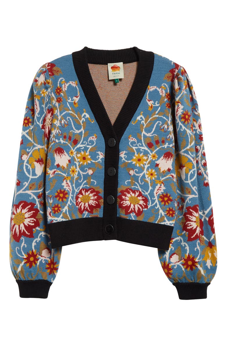 FARM Rio Flowing Beauty Cardigan, Alternate, color, 