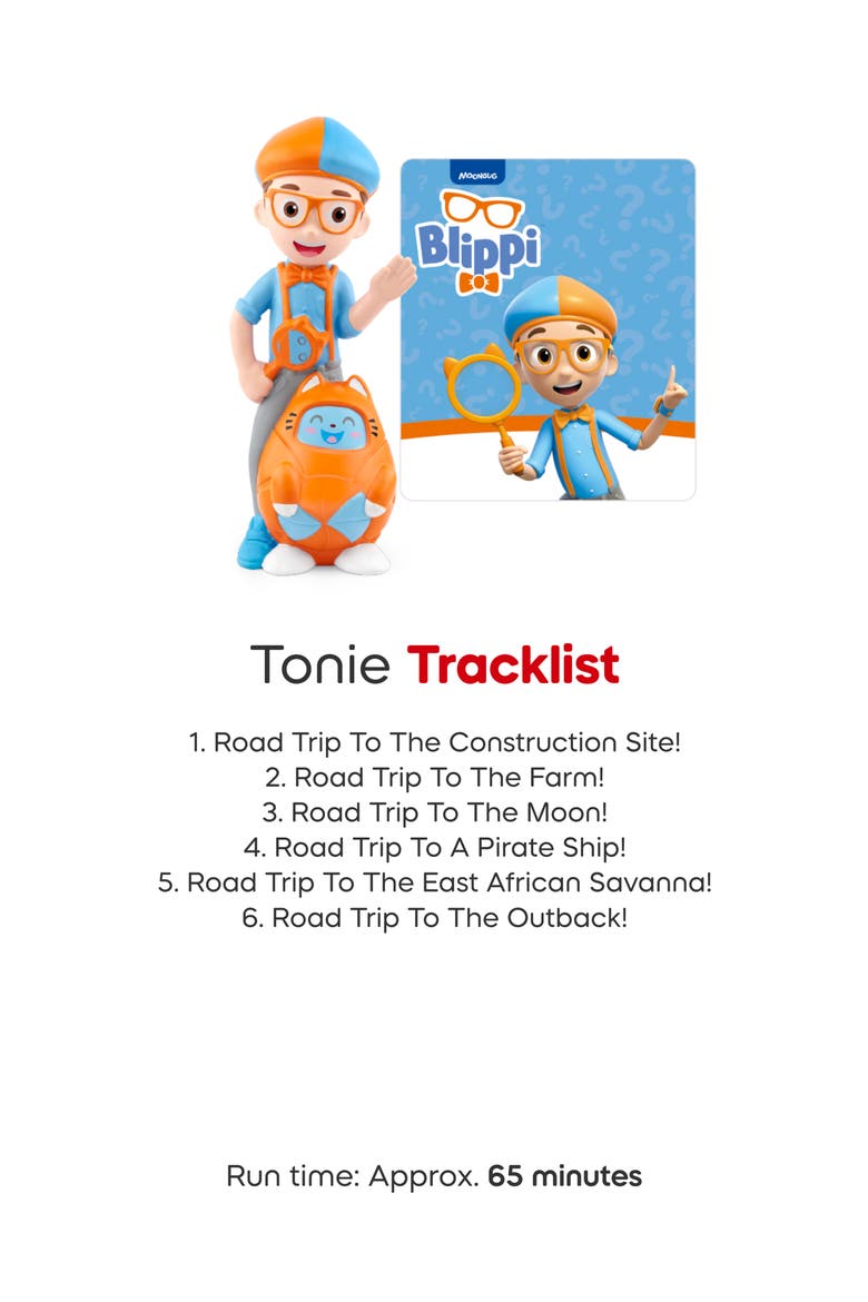 Blippi & CoComelon JJ Tonie Audio Character Bundle, Alternate, color, MULTICOLOR