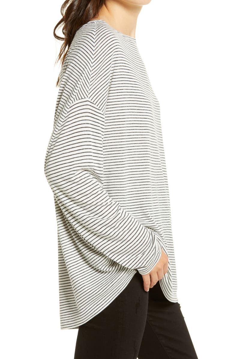 AllSaints Rita Stripe Top, Alternate, color, 