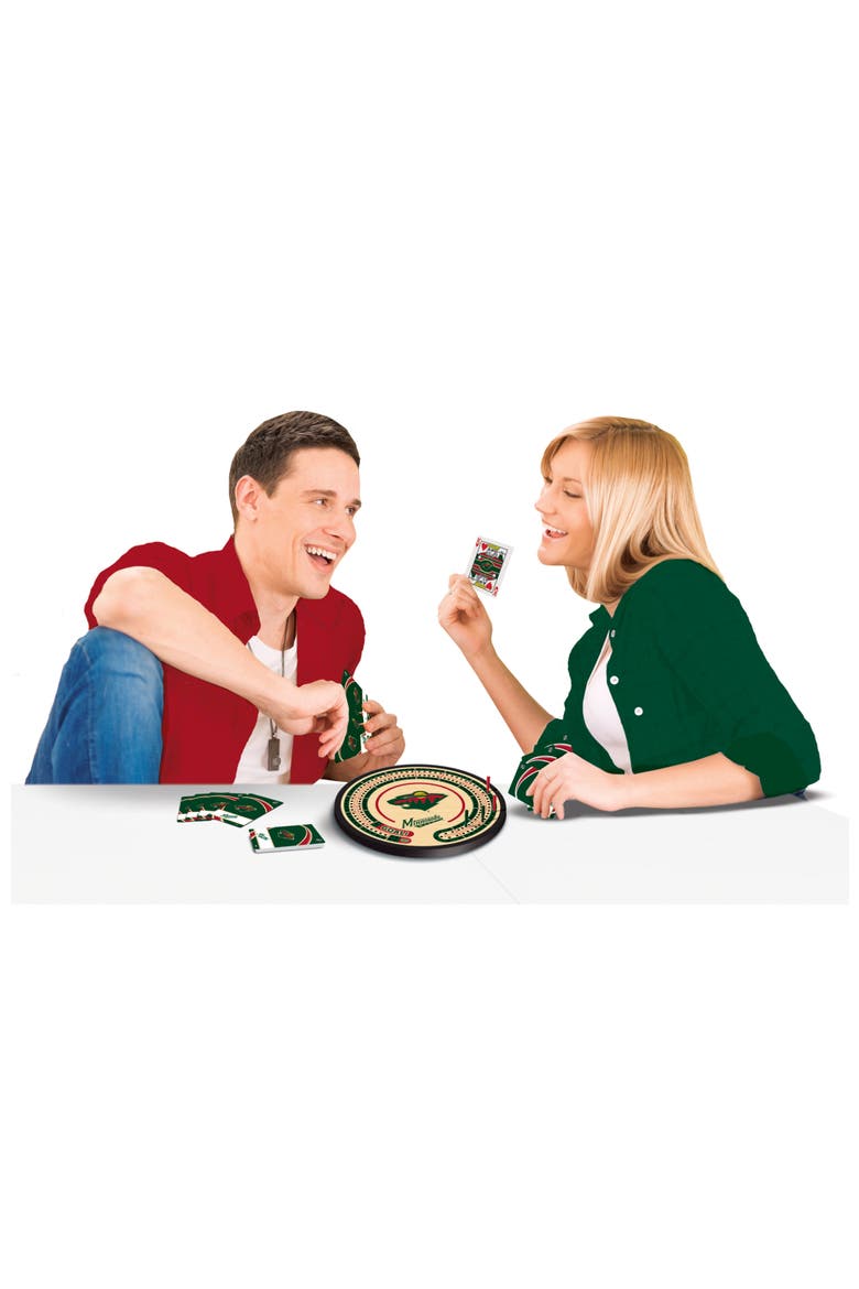 Minnesota Wild Cribbage, Alternate, color, Multicolor