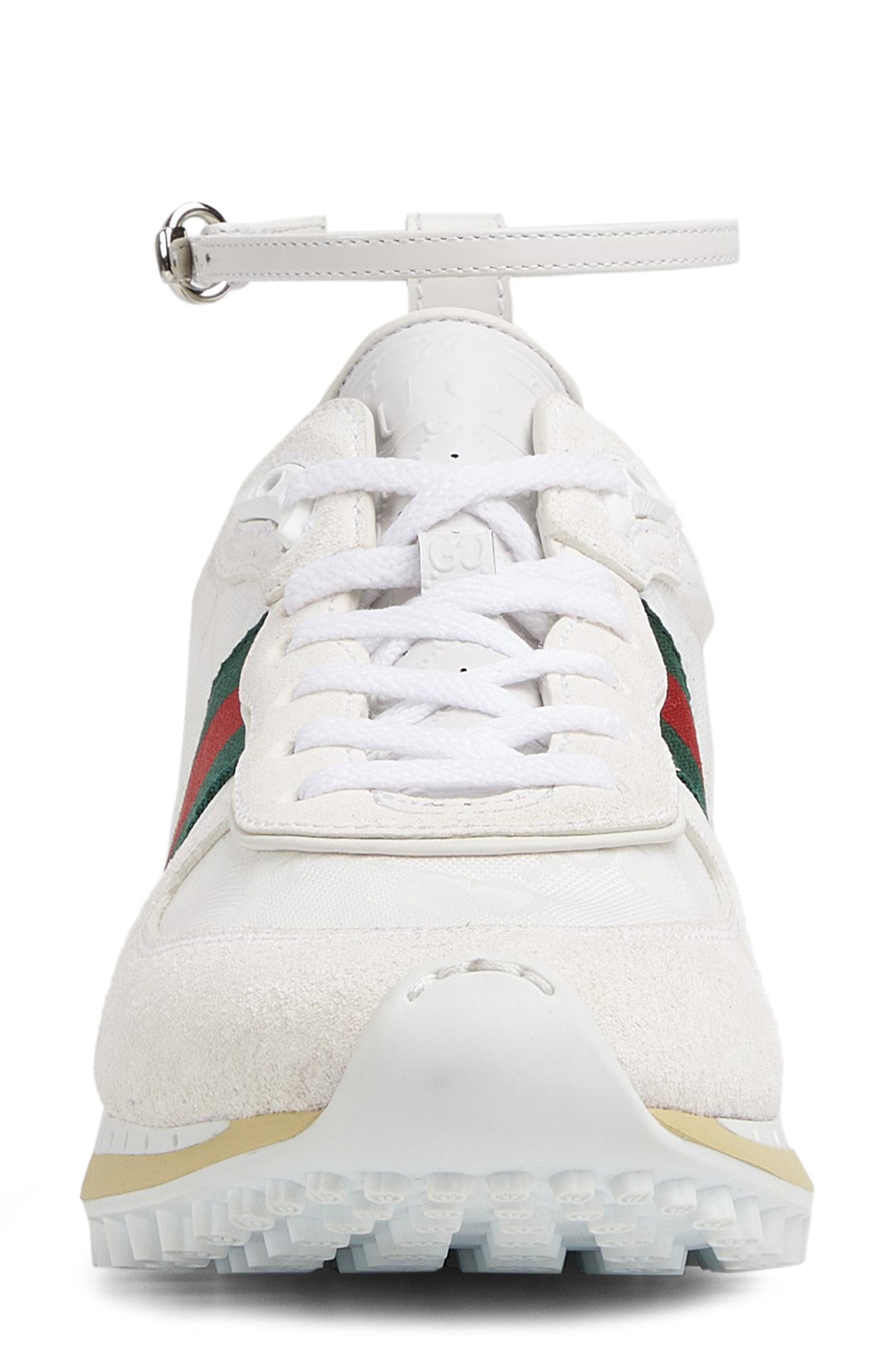 Gucci Re-Motion Ankle Strap Sneaker, Alternate, color, 