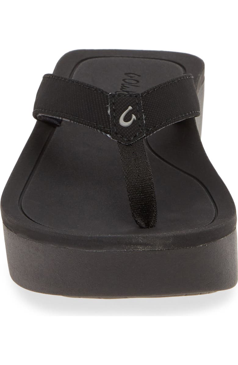 OluKai Pio Lua Platform Flip Flop, Alternate, color,