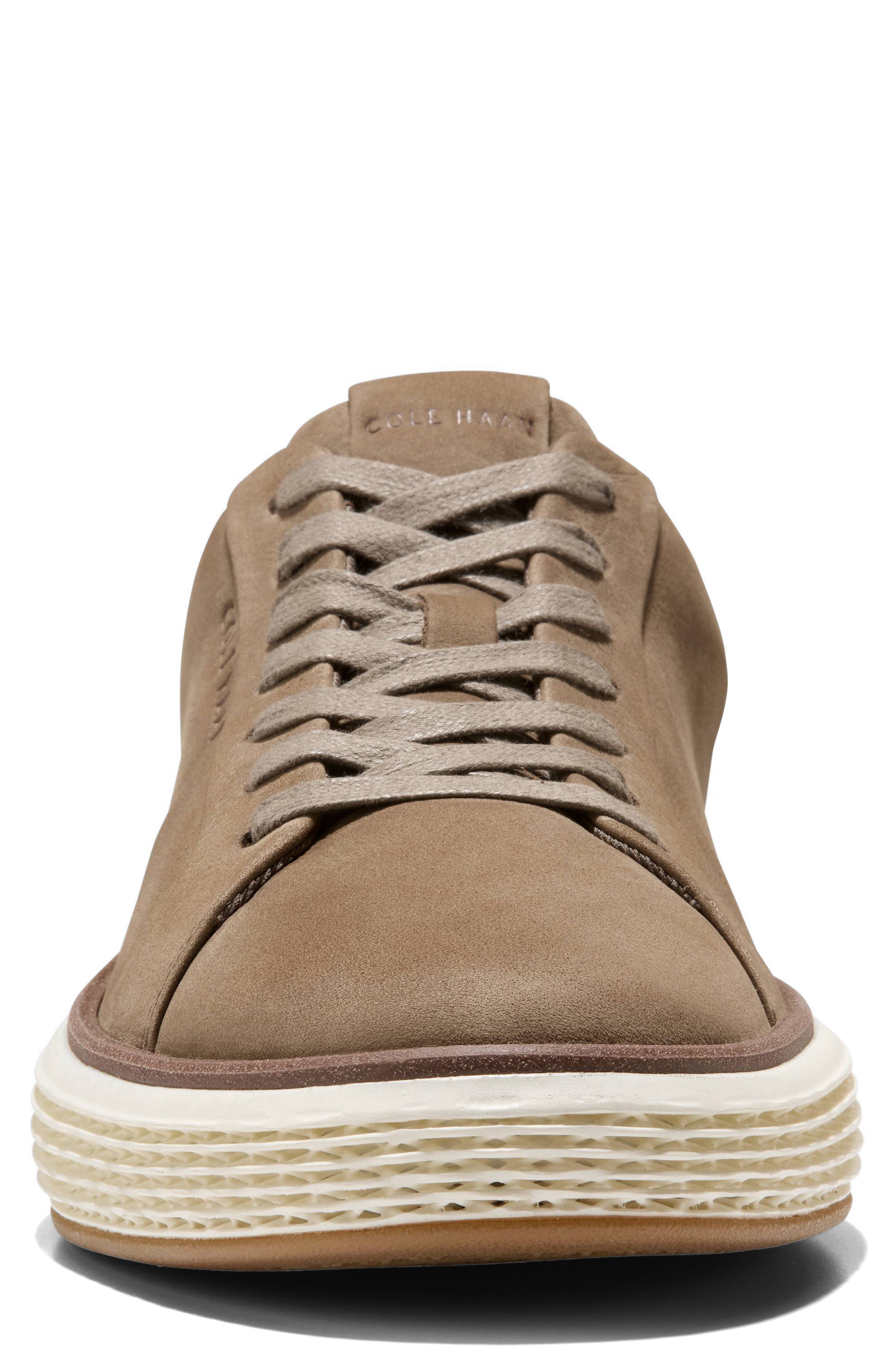GrandPrø Court Skyweave Sneaker, Alternate, color, TRUFFLE NUBUCK / IVORY