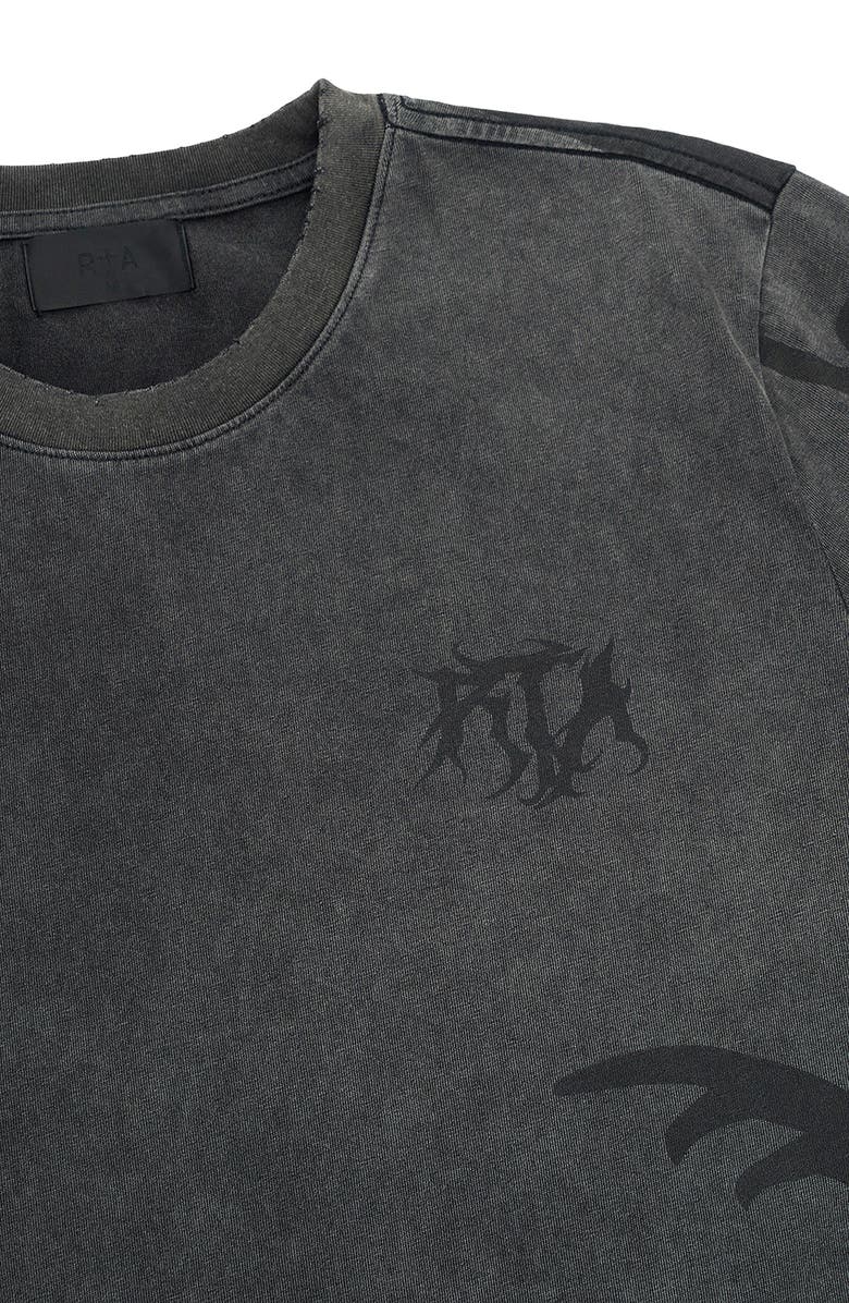 RtA Liam Logo Graphic T-Shirt, Alternate, color, Black Beetle