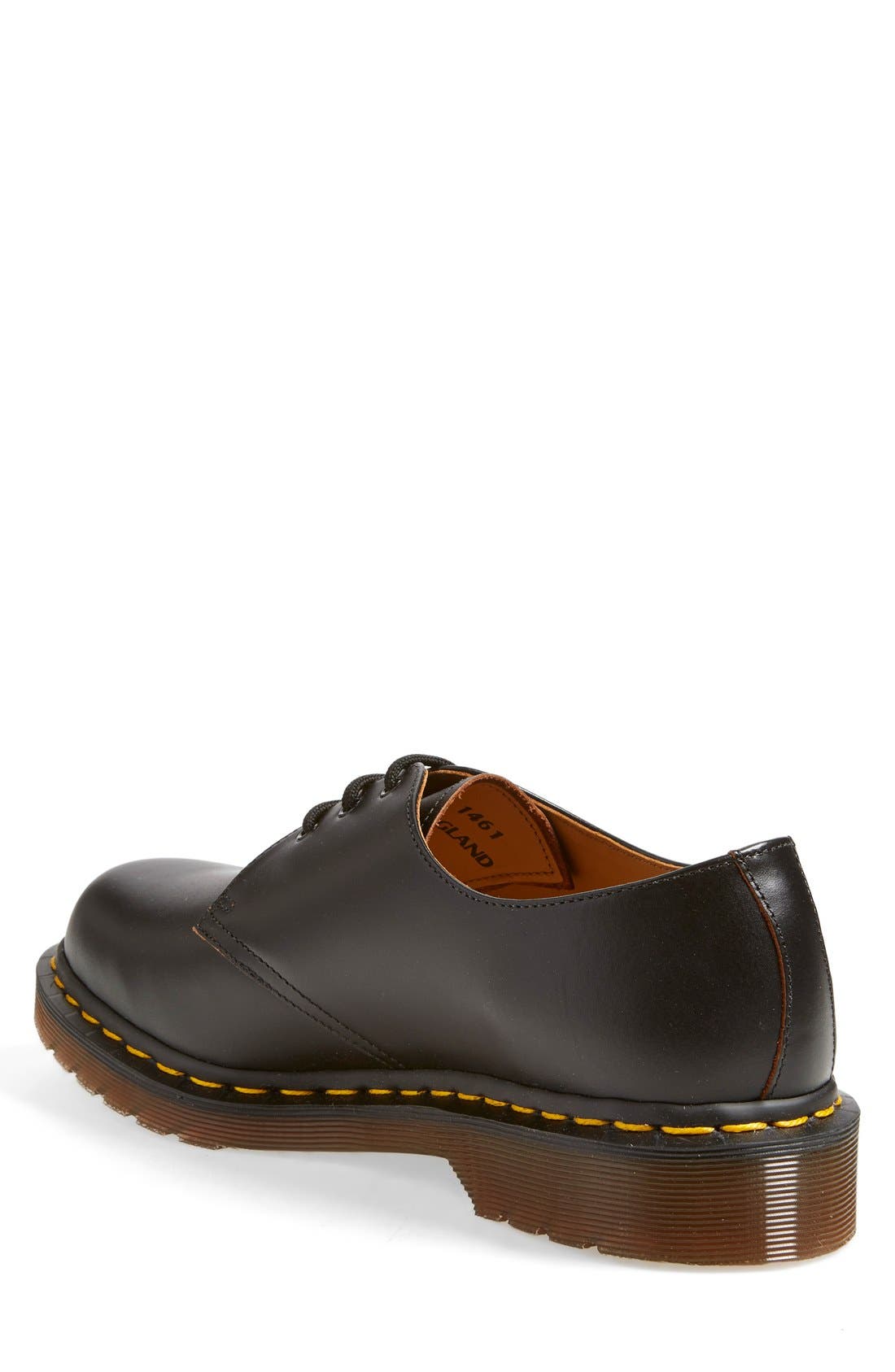 Dr. Martens 1461 Made in England Oxford, Alternate, color, Black
