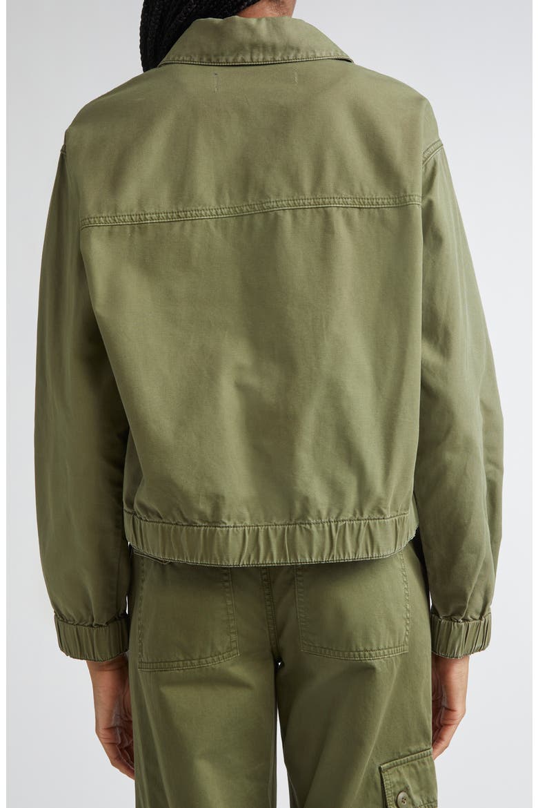 Joyner Cotton Twill Shacket, Alternate, color, ARMY