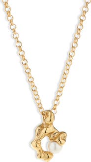 FARIS Fellini Cultured Pearl Pendant Necklace
