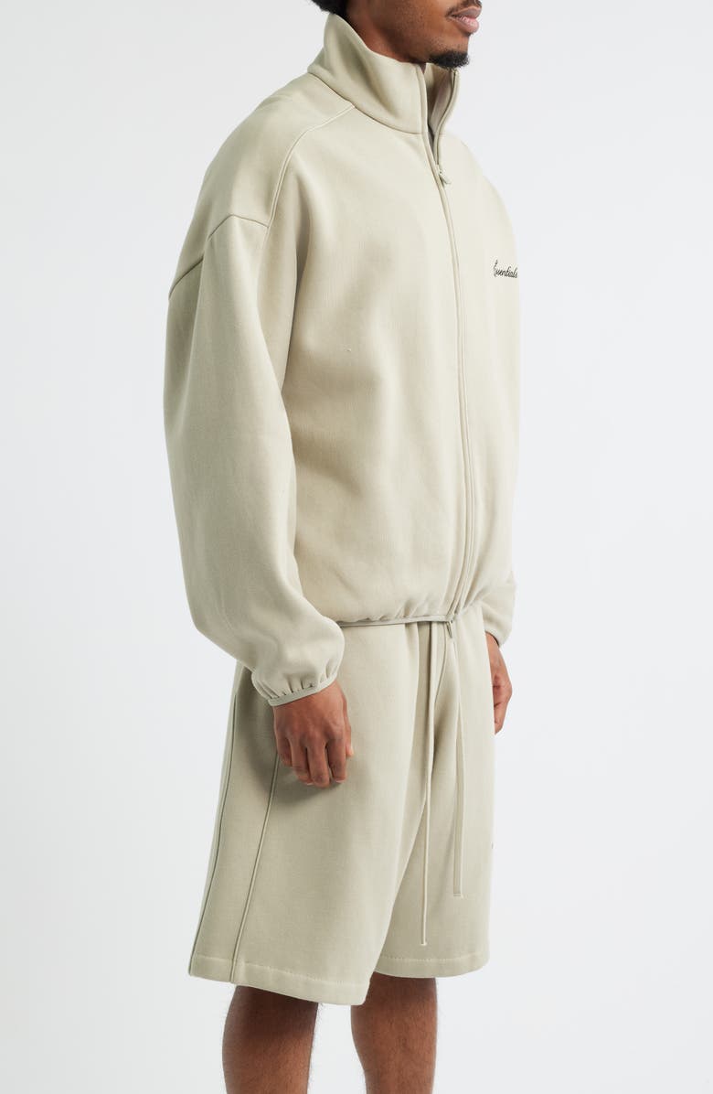 Fear of God Essentials Modern Fit Fleece Track Jacket, Alternate, color,