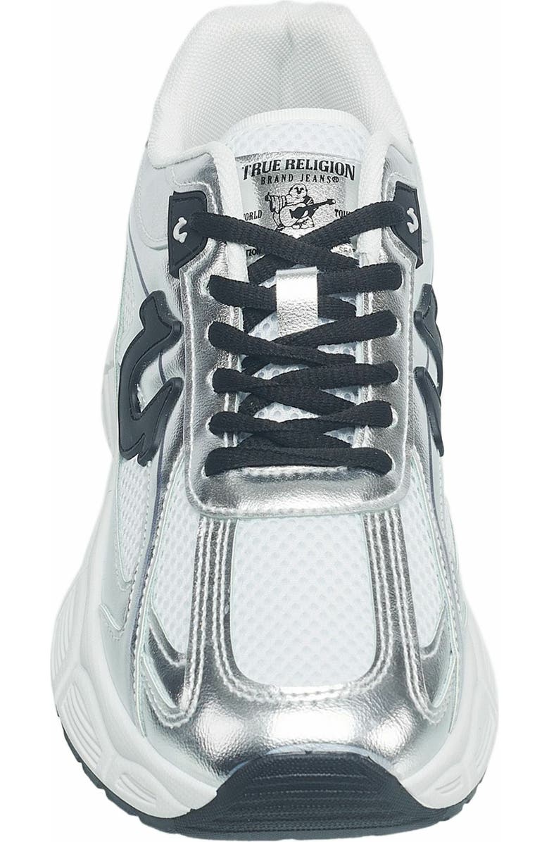 True Religion Onika Sneaker, Alternate, color, Silver Multi