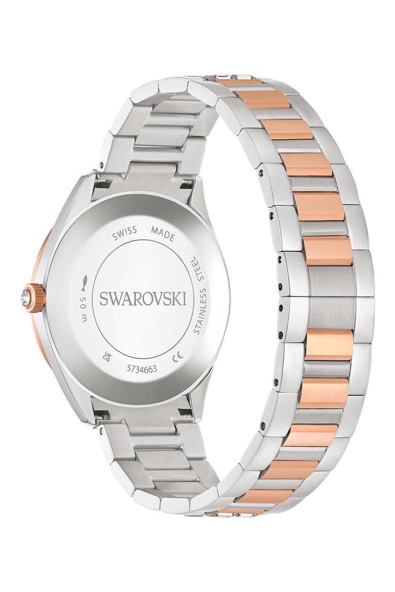 Matrix Crystal Bracelet Watch, 35mm, Alternate, color, SILVER MULTI TONE