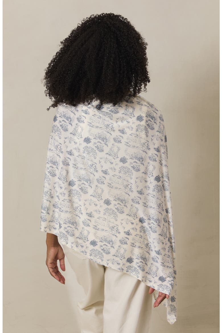 Nursing Cover, Alternate, color, BLEU TOILE