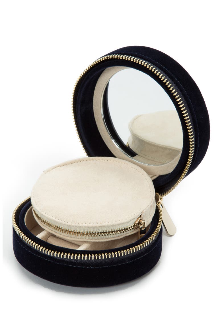 Zoe Travel Round, Alternate, color, INDIGO