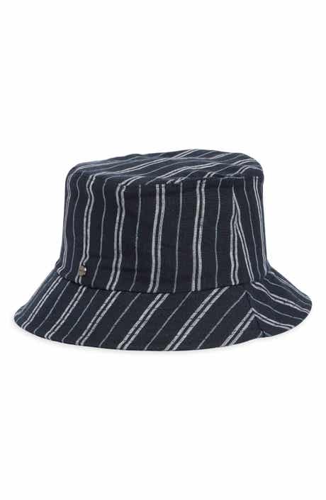 Messa Stripe Hemp Bucket Hat