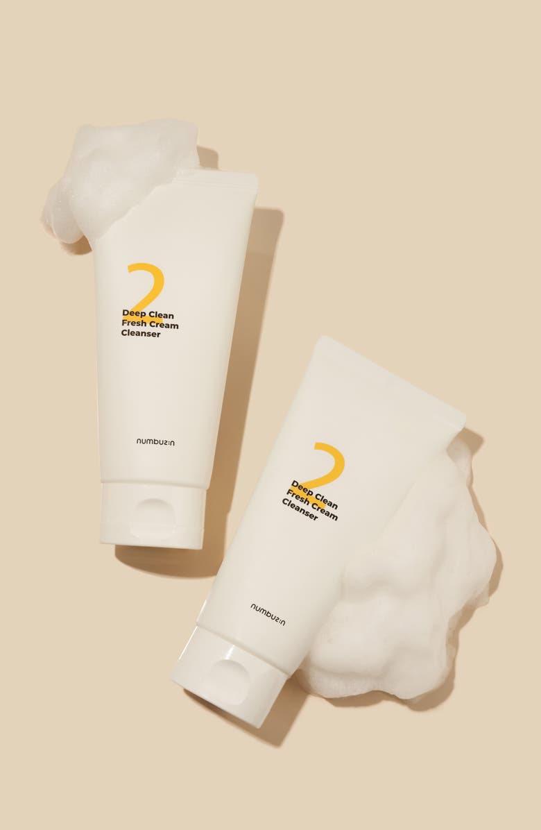 Numbuzin No.2 Deep Clean Fresh Cream Cleanser, Alternate, color,