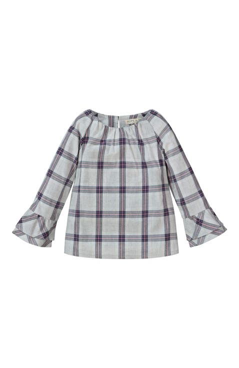 Baby Girls' Ruffle Sleeve Top, Infant